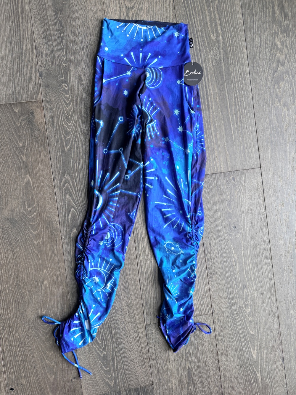 Exotica Imagine Nation Soft to Touch Jogger Long Tie Sided w/ Pockets Size S